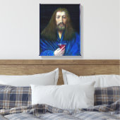 JESUS CHRIST, DIE CHALITÄT IN EMMAUS LEINWANDDRUCK (Insitu (Schlafzimmer))