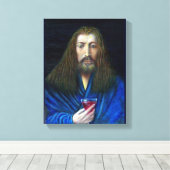 JESUS CHRIST, DIE CHALITÄT IN EMMAUS LEINWANDDRUCK (Insitu (Holzboden))