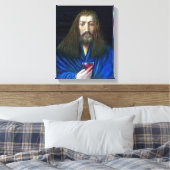 JESUS CHRIST, DIE CHALITÄT IN EMMAUS LEINWANDDRUCK (Insitu (Schlafzimmer))