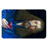 JESUS CHRIST, DIE CHALITÄT IN EMMAUS MAGNET (Horizontal)