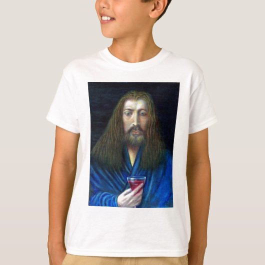 JESUS CHRIST, DIE CHALITÄT IN EMMAUS T-Shirt (Vorderseite)