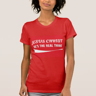 JESUS CHRIST DIE WIRKLICHE SACHE Christliche T - S T-Shirt