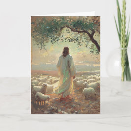 Jesus Christ Easter Religious Chisrian Karte