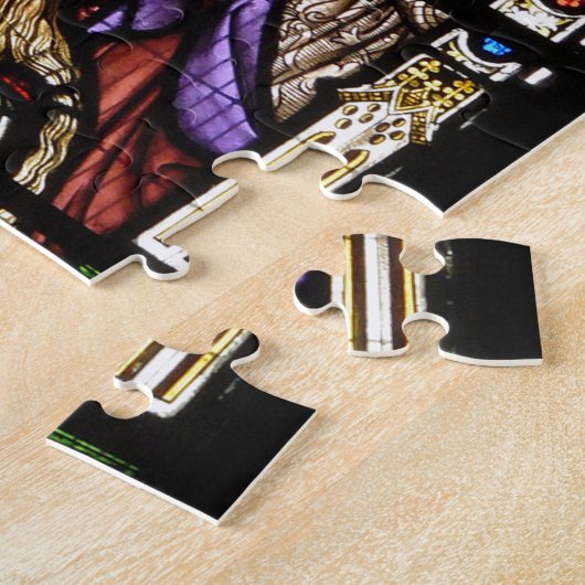 Jesus Christ Festglas Puzzle (Seite)