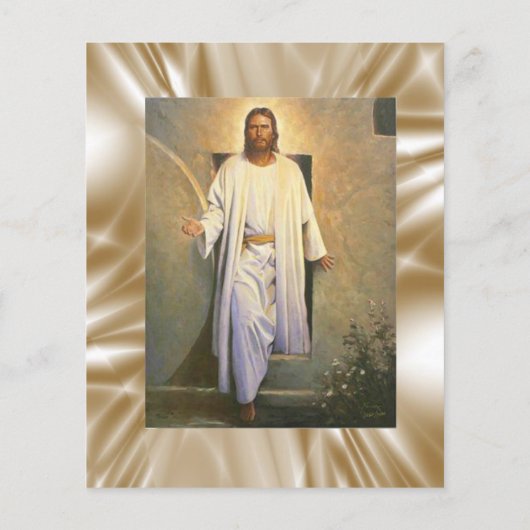 Jesus Christ Flyers Flyer (Hinten)