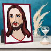 JESUS CHRIST FOTOPLATTE (Seite)