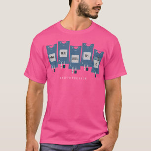 Jesus Christ Fünften Pressor Ful Code Nurse Icu Nu T-Shirt