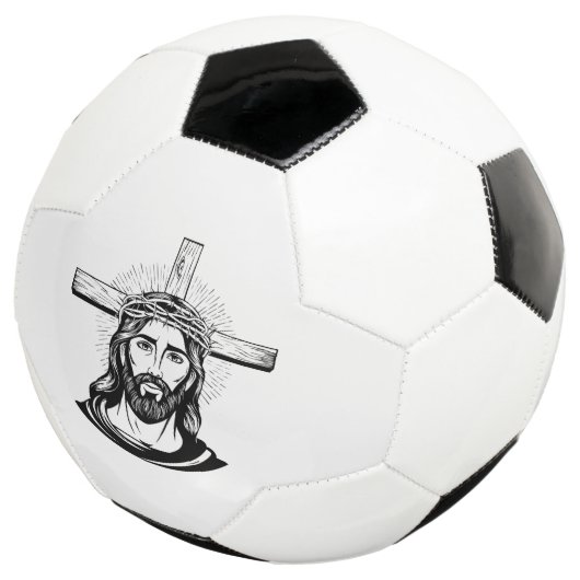 Jesus Christ Fußball (Dreiviertel)
