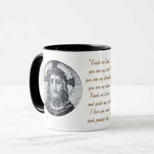 Jesus Christ & Gebet "Guide Me Lord" Kaffee Tee Tasse