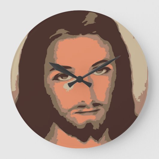 JESUS CHRIST GROßE WANDUHR (Vorderseite)