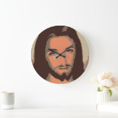 JESUS CHRIST GROßE WANDUHR (Zuhause)