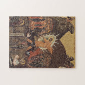 Jesus Christ Harrowing von Hell Orthodox Icon Puzzle (Horizontal)