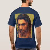 Jesus Christ head study before 1872 Ivan Kramskoi T-Shirt (Rückseite)