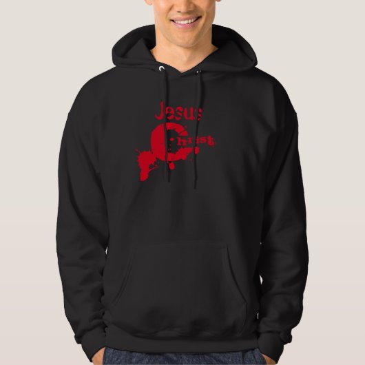 Jesus Christ Hoodie (Vorderseite)