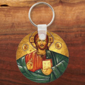 Jesus Christ Hristos Iisus Isus Schlüsselkette Schlüsselanhänger (Vorderseite)