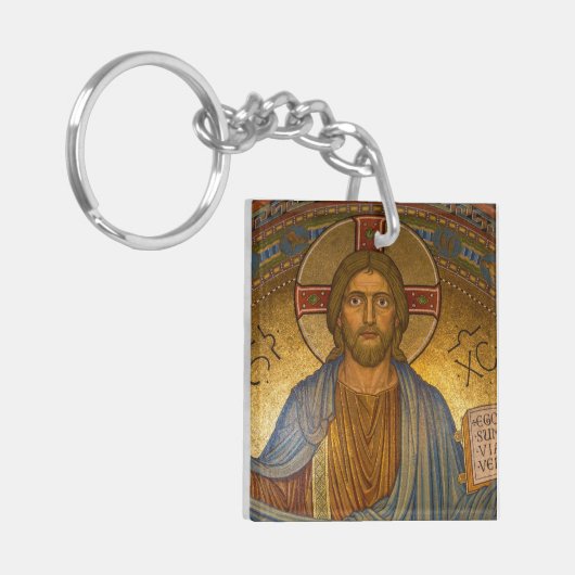 Jesus Christ IC XC Acrylic Schlüsselanhänger (Vorderseite links)