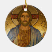Jesus Christ IC XC Ornament Round (Vorne)