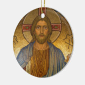 Jesus Christ IC XC Ornament Round (Links)