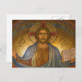Jesus Christ IC XC Postcard Postkarte (Vorne/Hinten)