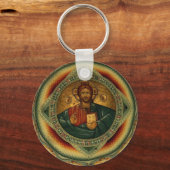 Jesus Christ Iisus Iisus Orthodoxe Schlüsselkette Schlüsselanhänger (Vorderseite)