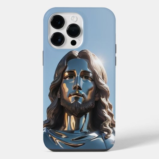 Jesus Christ iPhone Pro Max Fall Hülle (Rückseite)