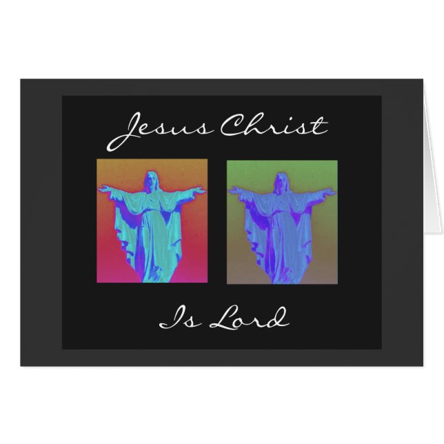 JESUS CHRIST IS LORD (Vorderseite (Horizontal))