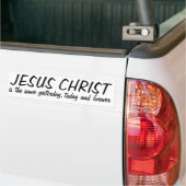 JESUS CHRIST ist der gleiche gestern... Autoaufkleber (Auf Lkw)
