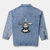 Jesus Christ Jeansjacke (Rückseite)