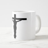 JESUS CHRIST Jumbo-Tasse (Vorderseite Rechts)