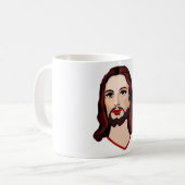 JESUS CHRIST KAFFEETASSE (Vorderseite Links)