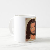 JESUS CHRIST KAFFEETASSE (Vorderseite Links)