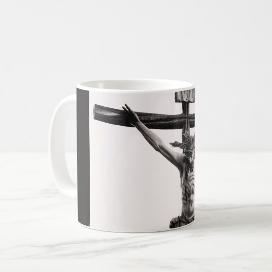 JESUS CHRIST KAFFEETASSE (Vorderseite Links)