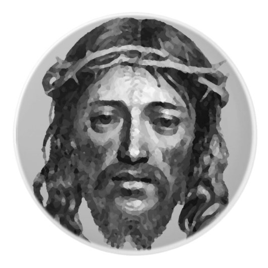 JESUS CHRIST KERAMIKKNAUF (Vorderseite)