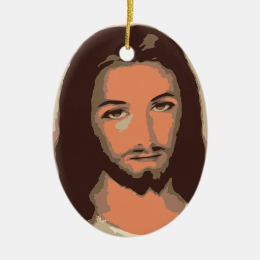 JESUS CHRIST KERAMIKORNAMENT (Vorne)