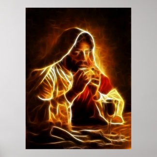 Jesus Christ Letztes Abendposter Poster