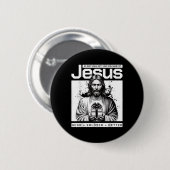 Jesus Christ Lord and Redeemer Design Button (Vorne & Hinten)