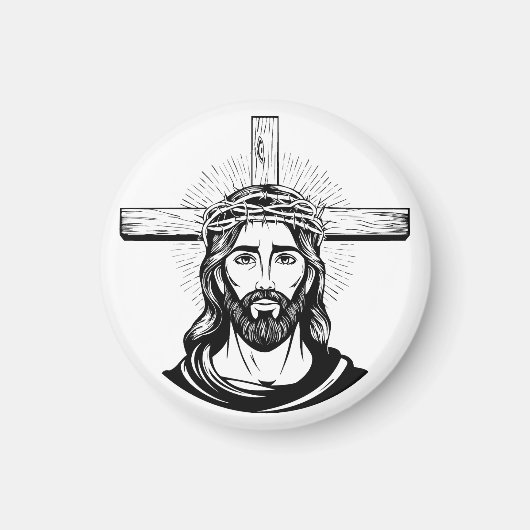 Jesus Christ Magnet (Vorne)