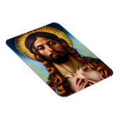 Jesus Christ Modernes Renaissance-Magnet Magnet (Rechte Seite)