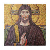 Jesus Christ Mosaic Fliese (Vorderseite)
