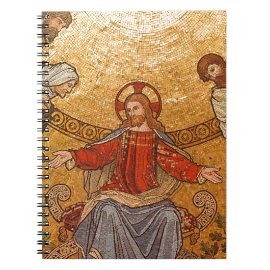 Jesus-Christ-Mosaik Notizblock (Vorderseite)