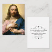 Jesus Christ Notecard Mitteilungskarte (Vorne/Hinten)