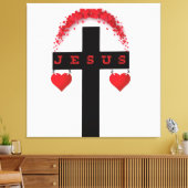 Jesus Christ of the Cross Leinwanddruck (Insitu (Wohnzimmer))