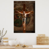 Jesus Christ on the Cross Poster (Küche)