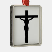 JESUS CHRIST ORNAMENT AUS METALL (Rechts)
