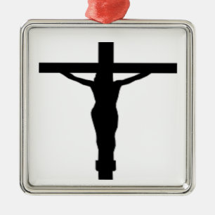 JESUS CHRIST ORNAMENT AUS METALL