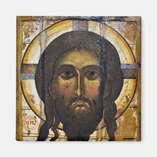 Jesus Christ Orthodox Christliches Symbol Magnet (Vorne)