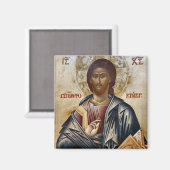 Jesus Christ Orthodox Christliches Symbol Magnet (Vorderseite/Rückseite)