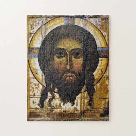 Jesus Christ Orthodox Christliches Symbol Puzzle (Vertikal)