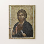 Jesus Christ Orthodox Christliches Symbol Puzzle (Vertikal)