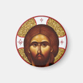 Jesus Christ Orthodox Icon Magnet (Vorne)